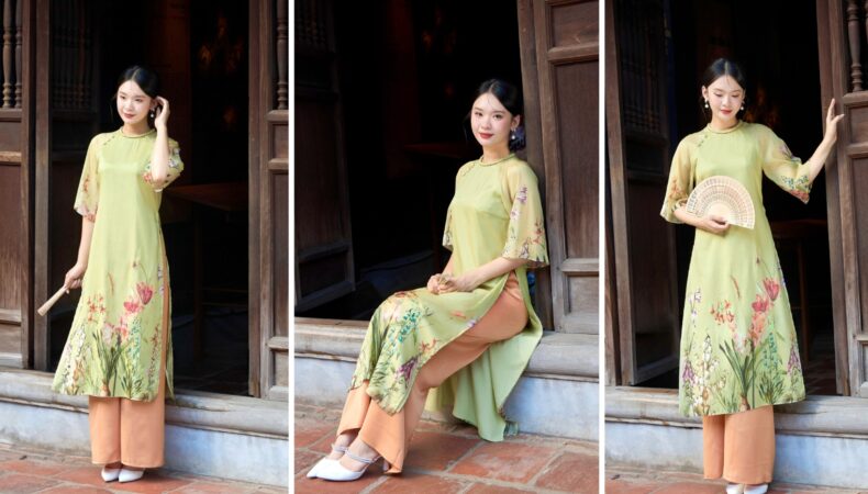 in chuyen nhiet ao dai