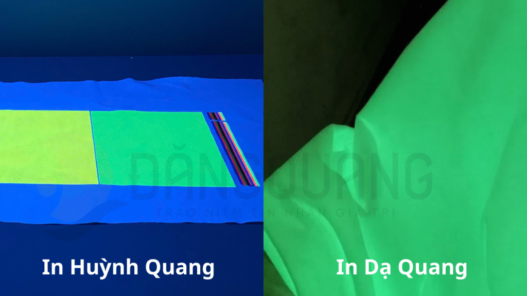  in huỳnh quang và dạ quang