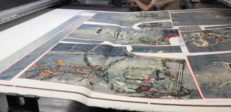 IN HIỆU ỨNG JEAN BẰNG CÔNG NGHỆ IN DDP !