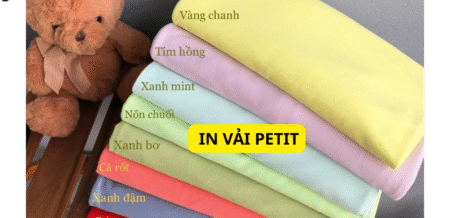 IN VẢI PETIT