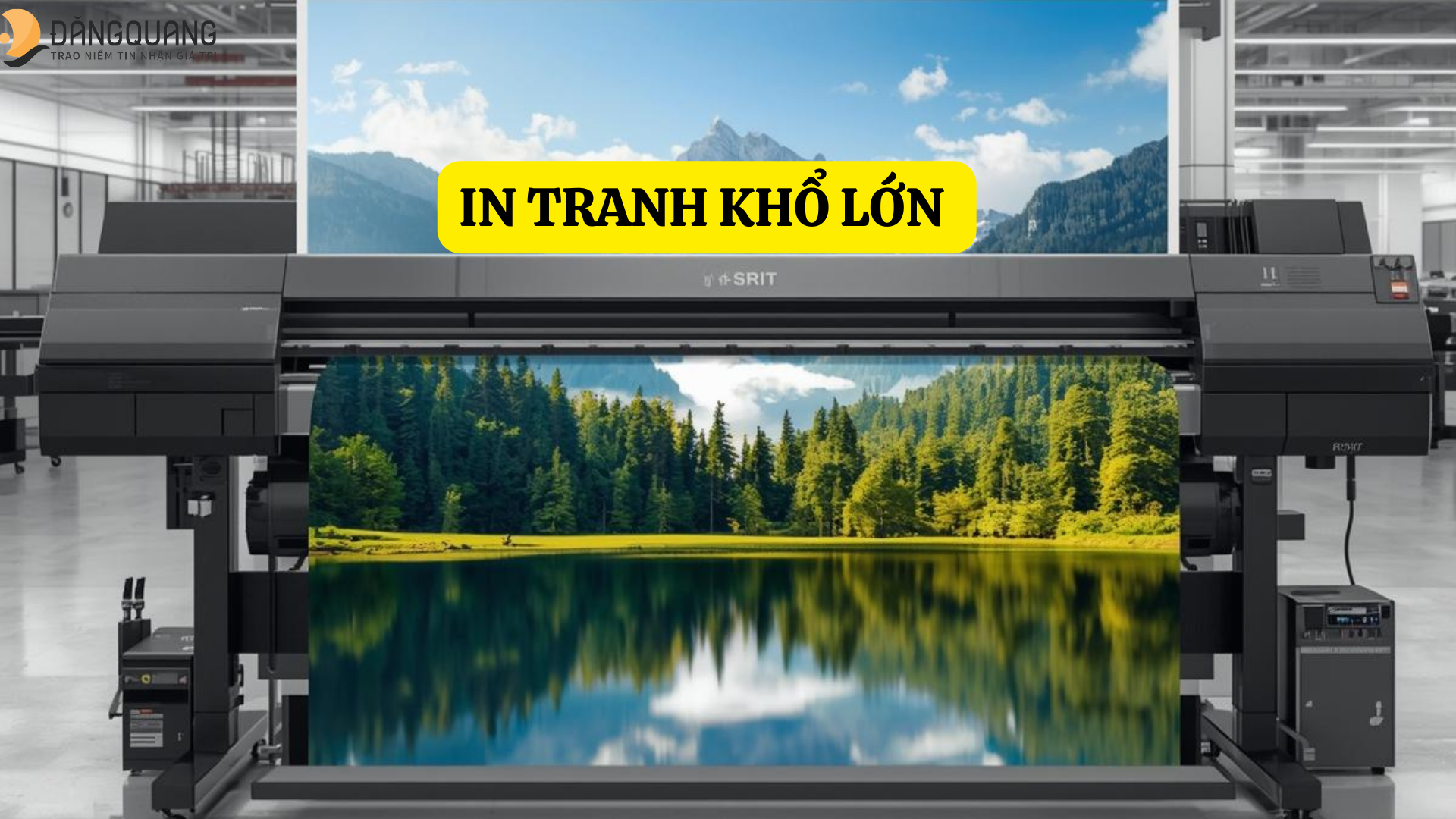 in tranh khổ lớn