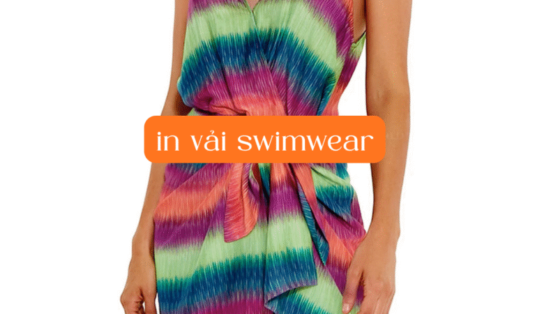 in vải swimwear
