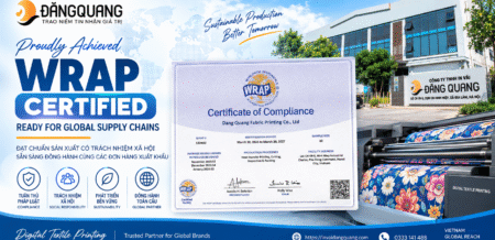 Công ty In Vải Đăng Quang đạt chứng nhận WRAP