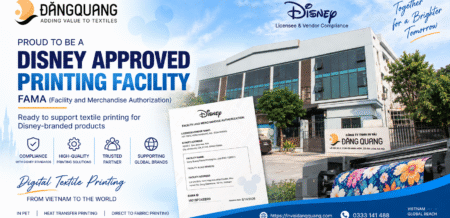 Disney Approved Printing Facility - Dang Quang Textile Printing