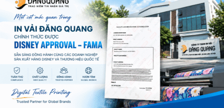 Disney Approval FAMA - In Vải Đăng Quang